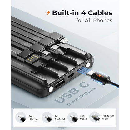 PowerBank Joyfar 10000mAh 22,5W Aprobado Para Aviones